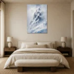 Premium Wall Art Dikey Html Edition – CP-NO-AL-V-005 showcased in an elegant minimalist interior