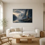 Premium Wall Art Yatay Html Edition – CP-NO-FS-H-001 styled in a refined neutral interior