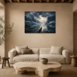 Premium Wall Art Yatay Html Edition – CP-NO-FS-H-003 presented in a sophisticated home setting