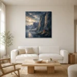 Premium Wall Art Kare Html Edition – CP-NO-FS-S-001 styled in a refined neutral interior
