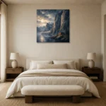 Premium Wall Art Kare Html Edition – CP-NO-FS-S-001 showcased in an elegant minimalist interior