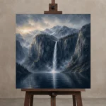 Premium Wall Art Kare Html Edition – CP-NO-FS-S-002 displayed on a studio easel