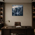 Premium Wall Art Kare Html Edition – CP-NO-FS-S-002 displayed in a contemporary gallery-inspired room