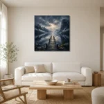 Premium Wall Art Kare Html Edition – CP-NO-FS-S-003 styled in a refined neutral interior