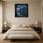 Premium Wall Art Kare Html Edition – CP-NO-FS-S-004 showcased in an elegant minimalist interior