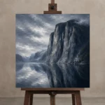 Premium Wall Art Kare Html Edition – CP-NO-FS-S-005 displayed on a studio easel