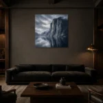 Premium Wall Art Kare Html Edition – CP-NO-FS-S-005 shown in a warm modern interior