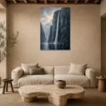 Premium Wall Art Dikey Html Edition – CP-NO-FS-V-002 presented in a sophisticated home setting