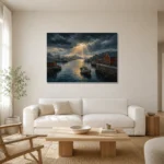 Premium Wall Art Yatay Html Edition – CP-NO-NH-H-003 styled in a refined neutral interior