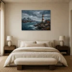 Premium Wall Art Yatay Html Edition – CP-NO-NH-H-005 showcased in an elegant minimalist interior