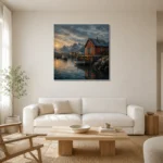 Premium Wall Art Kare Html Edition – CP-NO-NH-S-001 styled in a refined neutral interior