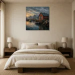 Premium Wall Art Kare Html Edition – CP-NO-NH-S-001 showcased in an elegant minimalist interior