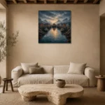 Premium Wall Art Kare Html Edition – CP-NO-NH-S-002 presented in a sophisticated home setting