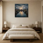 Premium Wall Art Kare Html Edition – CP-NO-NH-S-002 showcased in an elegant minimalist interior