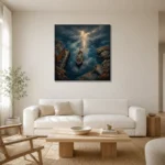 Premium Wall Art Kare Html Edition – CP-NO-NH-S-003 styled in a refined neutral interior