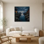 Premium Wall Art Kare Html Edition – CP-NO-NH-S-004 styled in a refined neutral interior