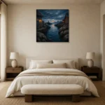 Premium Wall Art Kare Html Edition – CP-NO-NH-S-004 showcased in an elegant minimalist interior