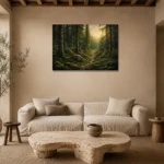 Premium Wall Art Yatay Html Edition – CP-NO-SF-H-001 presented in a sophisticated home setting