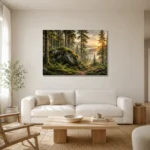Premium Wall Art Yatay Html Edition – CP-NO-SF-H-002 styled in a refined neutral interior