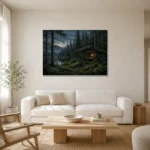 Premium Wall Art Yatay Html Edition – CP-NO-SF-H-004 styled in a refined neutral interior