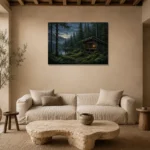 Premium Wall Art Yatay Html Edition – CP-NO-SF-H-004 presented in a sophisticated home setting