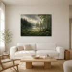 Premium Wall Art Yatay Html Edition – CP-NO-SF-H-005 styled in a refined neutral interior