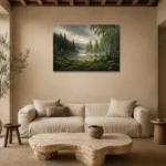Premium Wall Art Yatay Html Edition – CP-NO-SF-H-005 presented in a sophisticated home setting