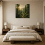 Premium Wall Art Kare Html Edition – CP-NO-SF-S-001 showcased in an elegant minimalist interior