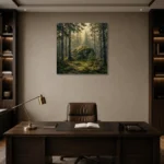 Premium Wall Art Kare Html Edition – CP-NO-SF-S-002 displayed in a contemporary gallery-inspired room