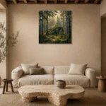 Premium Wall Art Kare Html Edition – CP-NO-SF-S-002 presented in a sophisticated home setting