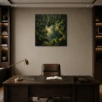 Premium Wall Art Kare Html Edition – CP-NO-SF-S-003 displayed in a contemporary gallery-inspired room
