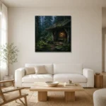 Premium Wall Art Kare Html Edition – CP-NO-SF-S-004 styled in a refined neutral interior