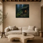 Premium Wall Art Kare Html Edition – CP-NO-SF-S-004 presented in a sophisticated home setting