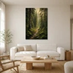 Premium Wall Art Dikey Html Edition – CP-NO-SF-V-001 styled in a refined neutral interior