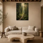 Premium Wall Art Dikey Html Edition – CP-NO-SF-V-001 presented in a sophisticated home setting