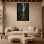 Premium Wall Art Dikey Html Edition – CP-NO-SF-V-004 presented in a sophisticated home setting