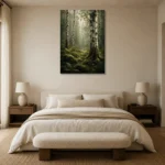 Premium Wall Art Dikey Html Edition – CP-NO-SF-V-005 showcased in an elegant minimalist interior