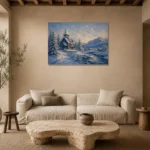 Premium Wall Art Yatay Html Edition – CP-NO-SV-H-001 presented in a sophisticated home setting