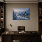 Premium Wall Art Yatay Html Edition – CP-NO-SV-H-002 displayed in a contemporary gallery-inspired room