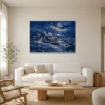 Premium Wall Art Yatay Html Edition – CP-NO-SV-H-003 styled in a refined neutral interior