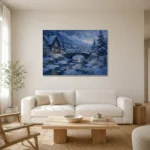 Premium Wall Art Yatay Html Edition – CP-NO-SV-H-004 styled in a refined neutral interior