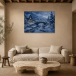 Premium Wall Art Yatay Html Edition – CP-NO-SV-H-004 presented in a sophisticated home setting