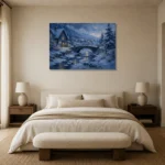 Premium Wall Art Yatay Html Edition – CP-NO-SV-H-004 showcased in an elegant minimalist interior