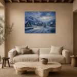 Premium Wall Art Yatay Html Edition – CP-NO-SV-H-005 presented in a sophisticated home setting