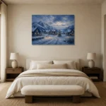 Premium Wall Art Yatay Html Edition – CP-NO-SV-H-005 showcased in an elegant minimalist interior