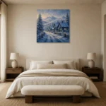 Premium Wall Art Kare Html Edition – CP-NO-SV-S-002 showcased in an elegant minimalist interior