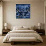 Premium Wall Art Kare Html Edition – CP-NO-SV-S-004 showcased in an elegant minimalist interior