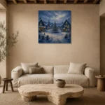 Premium Wall Art Kare Html Edition – CP-NO-SV-S-005 presented in a sophisticated home setting