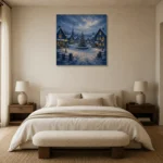Premium Wall Art Kare Html Edition – CP-NO-SV-S-005 showcased in an elegant minimalist interior