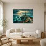 Premium Wall Art Yatay Html Edition – CP-UK-CC-H-003 styled in a refined neutral interior